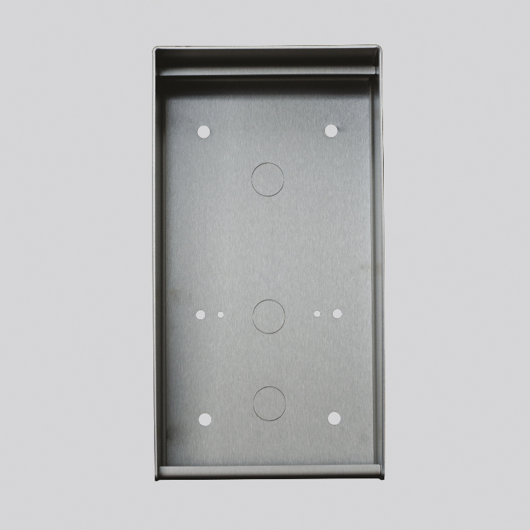 Boitier saillie inox verni pour platine ou plaque 250 x 150.